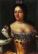 Johann Henrich Wedekind Portrait of Empress Anna of Russia painting